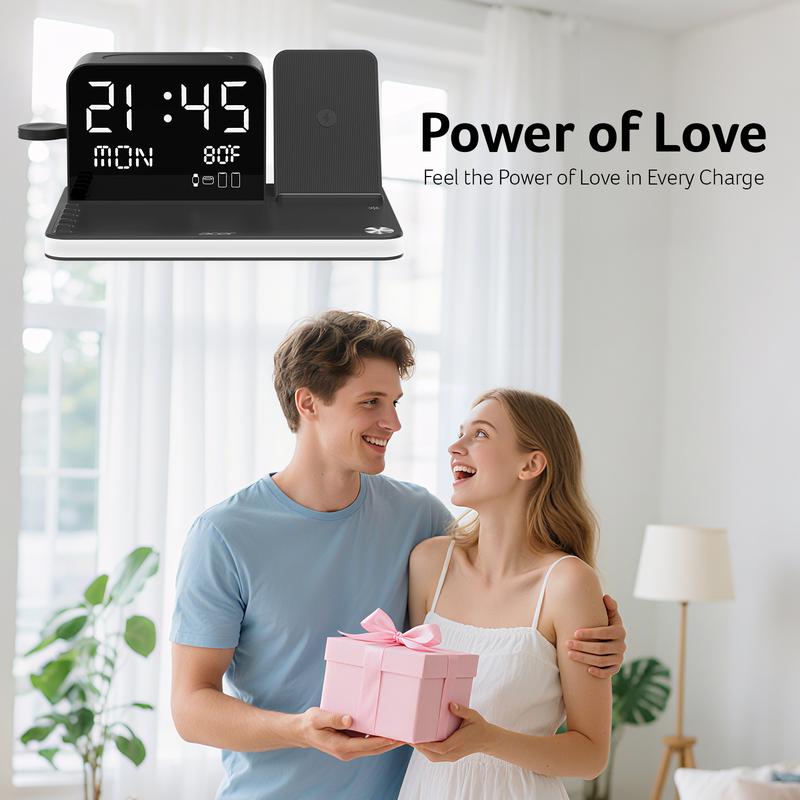 7-in-1 Acer Wireless Charging Station for Phone, Watch & AirPods